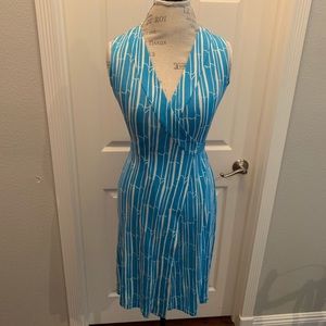 Classic Vtg DVF Classic Silk Wrap Dress Size 2